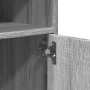 Armario con ruedas madera de ingeniería gris Sonoma 60x48x81 cm de , Armarios archivadores - Ref: Foro24-853169, Precio: 82,7...