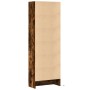 Aparador con LED madera ingeniería roble ahumado 69x32,5x200 cm de , Aparadores - Ref: Foro24-3307909, Precio: 122,72 €, Desc...