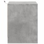 Mesita de noche luces LED 2 uds madera ingeniería gris hormigón de , Mesitas de noche - Ref: Foro24-852054, Precio: 88,60 €, ...