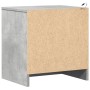 Mesita de noche luces LED 2 uds madera ingeniería gris hormigón de , Mesitas de noche - Ref: Foro24-852054, Precio: 88,60 €, ...