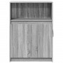 Aparador con LED madera de ingeniería gris Sonoma 72x34x100 cm de , Aparadores - Ref: Foro24-852164, Precio: 77,34 €, Descuen...