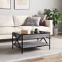Mesa de centro con Infinity LED gris Sonoma 70x50x38 cm de , Mesas de centro - Ref: Foro24-847705, Precio: 93,11 €, Descuento: %