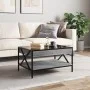 Mesa de centro con Infinity LED gris Sonoma 70x50x38 cm by , Coffee table - Ref: Foro24-847705, Price: 91,92 €, Discount: %