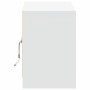 Mueble de TV con LED madera de ingeniería blanco 100x34x50 cm de , Muebles TV - Ref: Foro24-852187, Precio: 75,63 €, Descuent...