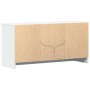 Mueble de TV con LED madera de ingeniería blanco 100x34x50 cm de , Muebles TV - Ref: Foro24-852187, Precio: 75,63 €, Descuent...
