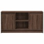 Mueble de TV LED madera ingeniería marrón roble 100x34x50 cm de , Muebles TV - Ref: Foro24-852193, Precio: 86,49 €, Descuento: %