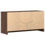 Mueble de TV LED madera ingeniería marrón roble 100x34x50 cm de , Muebles TV - Ref: Foro24-852193, Precio: 86,49 €, Descuento: %