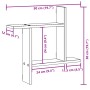 Estantes pared 2 uds madera ingeniería roble ahumado 50x12x50cm de , Estantes y estanterías - Ref: Foro24-853258, Precio: 27,...