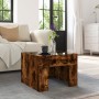 Mesa de centro con Infinity LED roble ahumado 40x40x30 cm de , Mesas de centro - Ref: Foro24-847599, Precio: 58,20 €, Descuen...