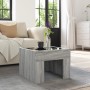 Mesa de centro con Infinity LED gris Sonoma 40x40x30 cm de , Mesas de centro - Ref: Foro24-847600, Precio: 66,32 €, Descuento: %
