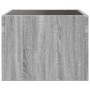 Mesa de centro con Infinity LED gris Sonoma 40x40x30 cm de , Mesas de centro - Ref: Foro24-847600, Precio: 66,32 €, Descuento: %