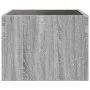 Mesa de centro con Infinity LED gris Sonoma 40x40x30 cm de , Mesas de centro - Ref: Foro24-847600, Precio: 65,28 €, Descuento: %