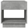 Mesa de centro con Infinity LED gris hormigón 50x50x50 cm de , Mesas de centro - Ref: Foro24-847654, Precio: 82,99 €, Descuen...