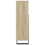 Armario de baño madera contrachapada roble Sonoma 30x30x100 cm de , Tocadores de baño - Ref: Foro24-849672, Precio: 55,20 €, ...