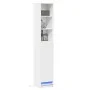 Aparador con luz LED madera de ingeniería blanco 36x32,5x200 cm de , Aparadores - Ref: Foro24-852124, Precio: 80,26 €, Descue...