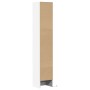 Aparador con luz LED madera de ingeniería blanco 36x32,5x200 cm de , Aparadores - Ref: Foro24-852124, Precio: 81,15 €, Descue...