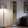 Aparador con LED madera ingeniería roble Sonoma 36x32,5x200 cm de , Aparadores - Ref: Foro24-852126, Precio: 78,78 €, Descuen...
