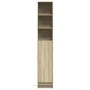 Aparador con LED madera ingeniería roble Sonoma 36x32,5x200 cm de , Aparadores - Ref: Foro24-852126, Precio: 78,78 €, Descuen...