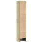 Aparador con LED madera ingeniería roble Sonoma 36x32,5x200 cm de , Aparadores - Ref: Foro24-852126, Precio: 78,78 €, Descuen...
