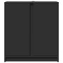 Aparador con luces LED madera de ingeniería negro 77x34x85 cm de , Aparadores - Ref: Foro24-852132, Precio: 90,76 €, Descuent...