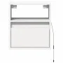 Mesita de noche de pared con luces LED blanco by , Nightstands - Ref: Foro24-3307975, Price: 51,32 €, Discount: %