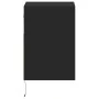 Mesita de noche de pared con luces LED negro by , Nightstands - Ref: Foro24-3307977, Price: 47,36 €, Discount: %