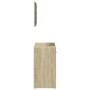 Set de muebles de baño 2 pzas madera contrachapada roble Sonoma de , Muebles de baño - Ref: Foro24-849605, Precio: 59,13 €, D...