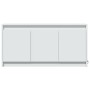 Mueble de TV con LED madera de ingeniería blanco 100x34x50 cm de , Muebles TV - Ref: Foro24-852208, Precio: 84,16 €, Descuent...
