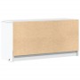 Mueble de TV con LED madera de ingeniería blanco 100x34x50 cm de , Muebles TV - Ref: Foro24-852215, Precio: 106,63 €, Descuen...