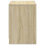 Mueble de TV LED madera de ingeniería roble Sonoma 100x34x50 cm de , Muebles TV - Ref: Foro24-852217, Precio: 93,68 €, Descue...