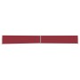 Toldo lateral retráctil para patio rojo 140x1200 cm de vidaXL, Sombrillas - Ref: Foro24-313392, Precio: 92,84 €, Descuento: %