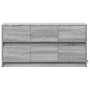 Mueble de TV con LED madera ingeniería gris Sonoma 100x34x50 cm de , Muebles TV - Ref: Foro24-852220, Precio: 106,71 €, Descu...