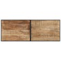 Set mesa alta y taburetes 7 pzas madera maciza mango y metal de , muebles para cocinas y comedores - Ref: Foro24-3216413, Pre...