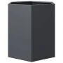 Jardinera hexagonal acero gris antracita 46x40x45 cm de , Maceteros y jardineras - Ref: Foro24-851112, Precio: 49,09 €, Descu...