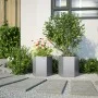 Jardineras hexagonales 2 uds acero inoxidable 46x40x45 cm de , Maceteros y jardineras - Ref: Foro24-851119, Precio: 66,36 €, ...