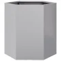 Jardineras hexagonales 2 uds acero inoxidable 46x40x45 cm de , Maceteros y jardineras - Ref: Foro24-851119, Precio: 66,36 €, ...