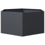 Jardinera hexagonal de acero gris antracita 104x90x45 cm de , Maceteros y jardineras - Ref: Foro24-851131, Precio: 89,53 €, D...