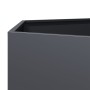 Jardinera hexagonal de acero gris antracita 104x90x45 cm de , Maceteros y jardineras - Ref: Foro24-851131, Precio: 89,53 €, D...