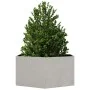 Jardinera hexagonal de acero inoxidable 104x90x45 cm de , Maceteros y jardineras - Ref: Foro24-851133, Precio: 101,47 €, Desc...