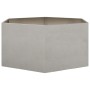 Jardinera hexagonal de acero inoxidable 104x90x45 cm de , Maceteros y jardineras - Ref: Foro24-851133, Precio: 104,14 €, Desc...