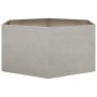 Jardinera hexagonal de acero inoxidable 104x90x45 cm de , Maceteros y jardineras - Ref: Foro24-851133, Precio: 104,14 €, Desc...