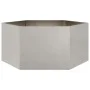 Jardinera hexagonal de acero inoxidable 104x90x45 cm de , Maceteros y jardineras - Ref: Foro24-851133, Precio: 101,47 €, Desc...