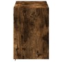 Mueble de TV de pared con luces LED roble ahumado 100x31x45 cm de , Muebles TV - Ref: Foro24-852338, Precio: 74,56 €, Descuen...
