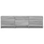 Mueble de TV madera ingeniería gris Sonoma 140x34x40 cm de , Muebles TV - Ref: Foro24-852248, Precio: 98,66 €, Descuento: %