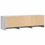 Mueble de TV madera ingeniería gris Sonoma 140x34x40 cm de , Muebles TV - Ref: Foro24-852248, Precio: 98,66 €, Descuento: %