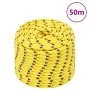 Cuerda de barco polipropileno amarillo 12 mm 50 m de , Sogas y cuerdas metálicas - Ref: Foro24-152618, Precio: 30,27 €, Descu...