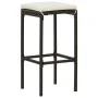 Küchenhocker mit Kissen 4 Stück synthetisches Rattan braun von vidaXL, Küchenhocker - Ref: Foro24-313445, Preis: 94,42 €, Rab...