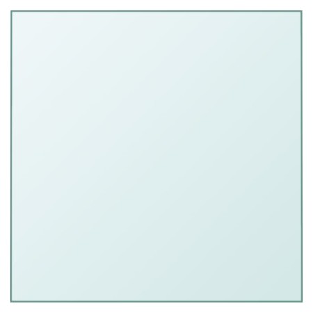 Superficie de mesa vidrio templado transparente 50x50 cm de , Tableros para mesas - Ref: Foro24-345072, Precio: 38,14 €, Desc...