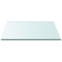 Superficie de mesa vidrio templado transparente 50x50 cm de , Tableros para mesas - Ref: Foro24-345072, Precio: 38,14 €, Desc...