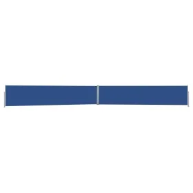 Toldo lateral retráctil para patio azul 170x1200 cm de vidaXL, Sombrillas - Ref: Foro24-313397, Precio: 154,60 €, Descuento: %